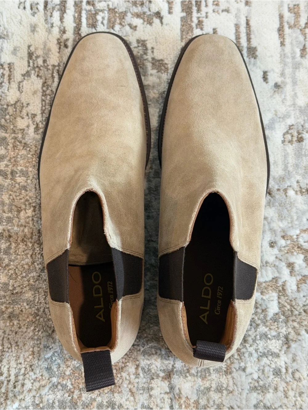 Aldo Men’s Shoes Size 9M Light Tan Chelsea US 9M